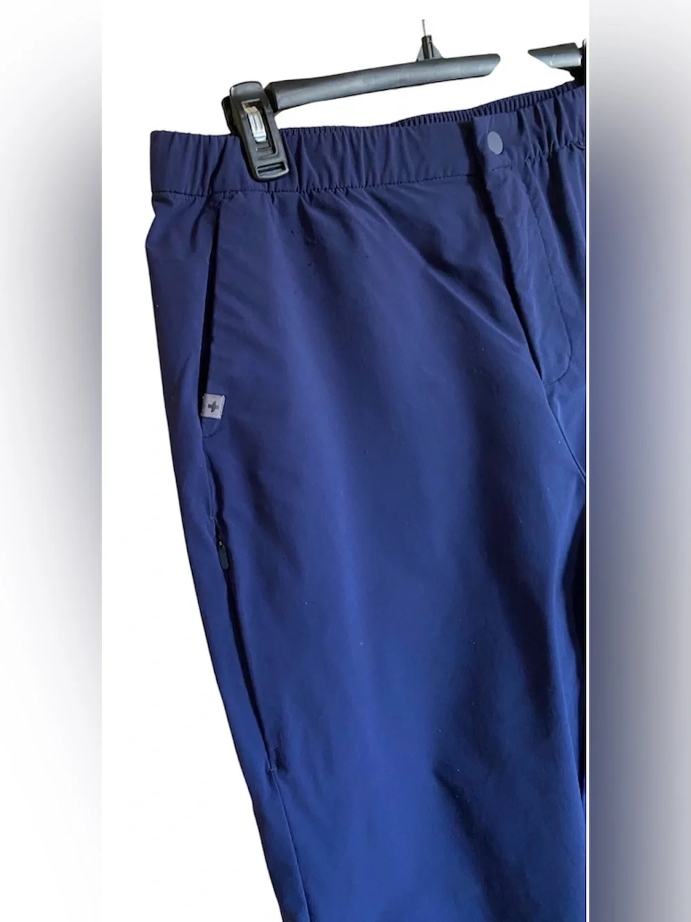 Men’s FIGS PRO Tailored Trouser Technical Scrub Pants Navy Blue Large Short